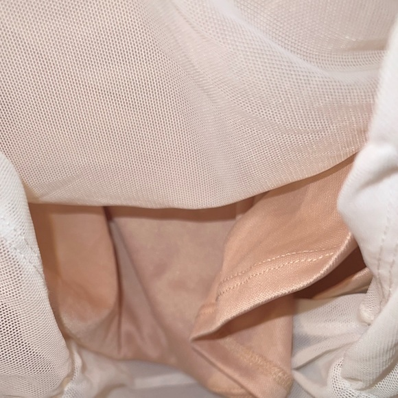 Mesh White Skirt Set - Picture 4 of 5